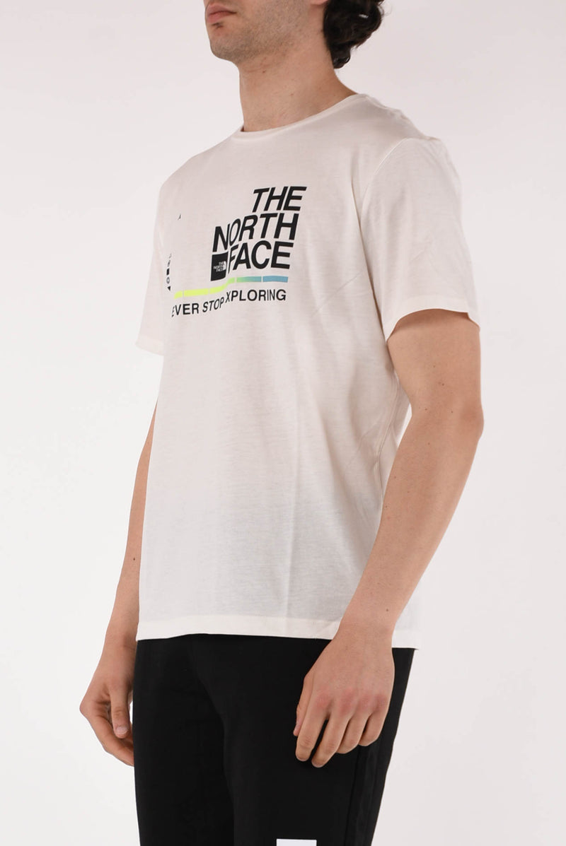 THE NORTH FACE T-shirt foundation in cotone