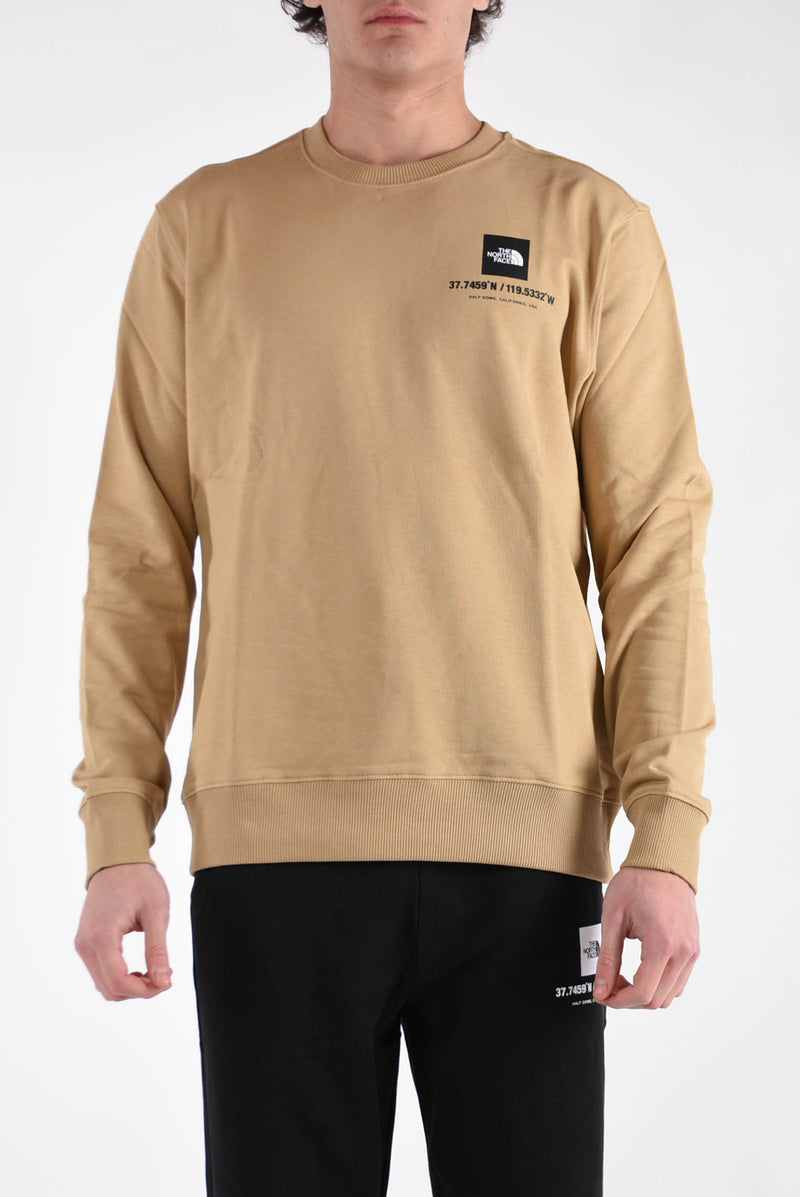 THE NORTH FACE Felpa coordinates in cotone