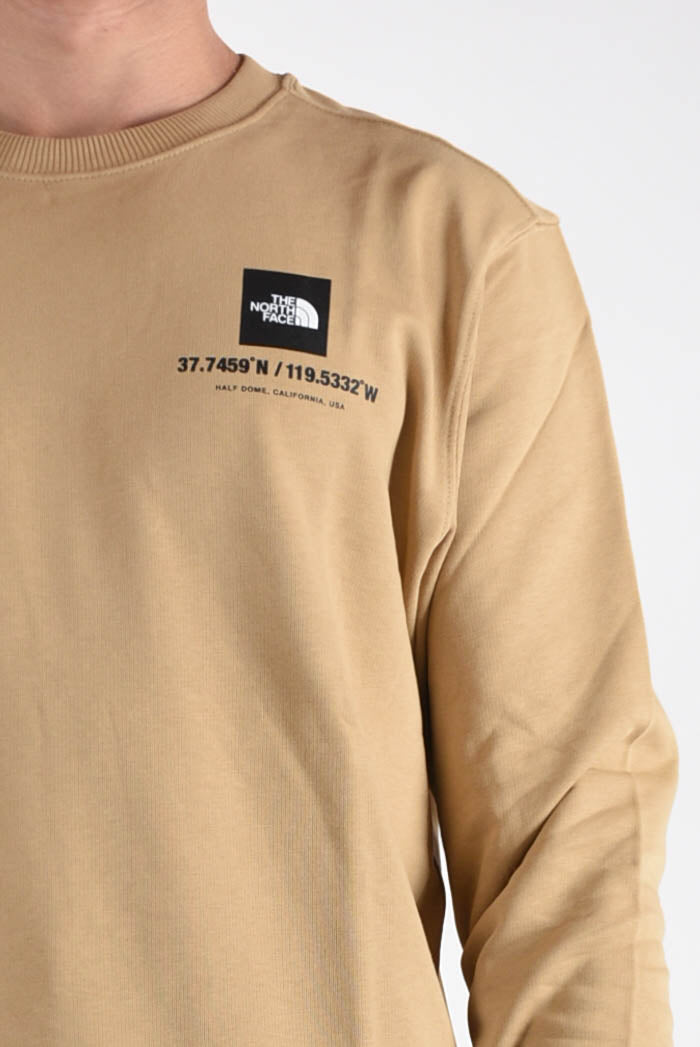 THE NORTH FACE Felpa coordinates in cotone