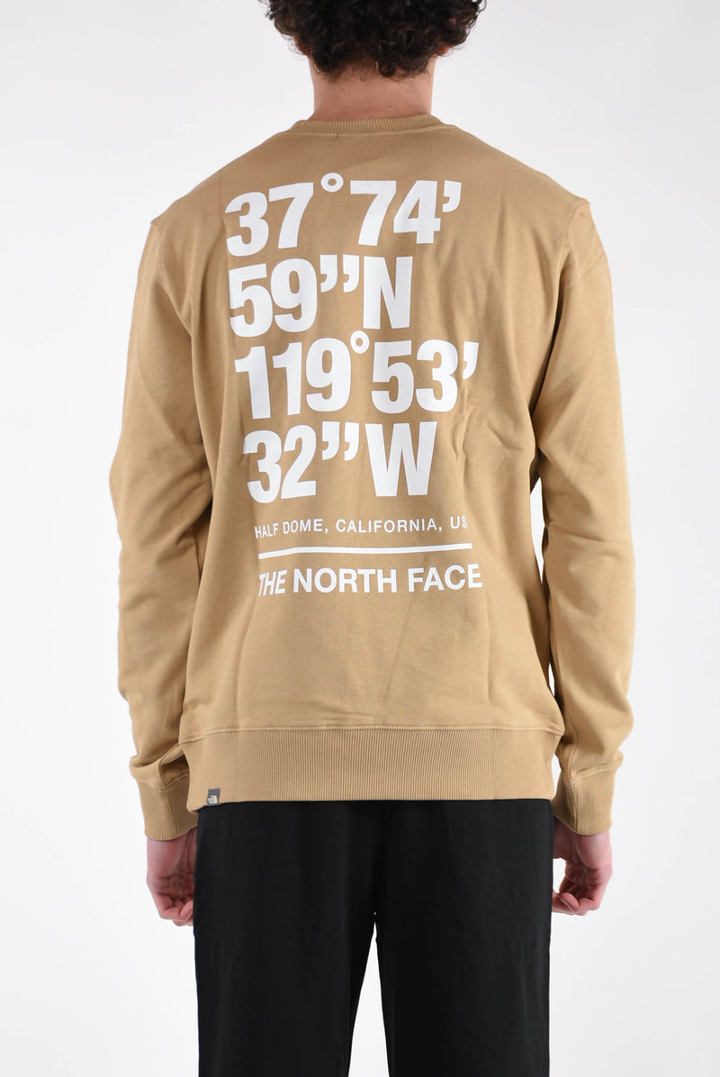 THE NORTH FACE Felpa coordinates in cotone