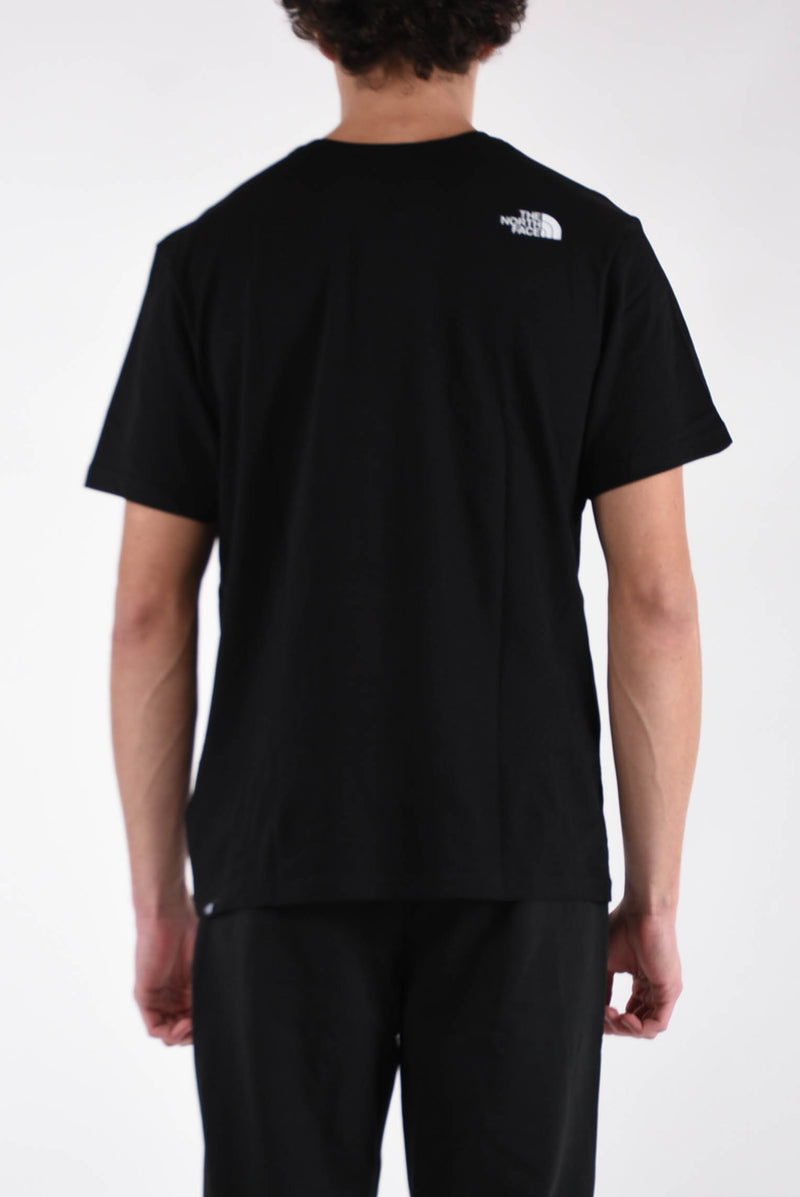 THE NORTH FACE T-shirt fine alpine in cotone
