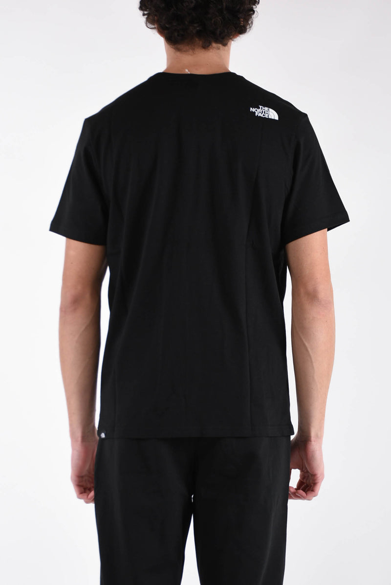 THE NORTH FACE T-shirt fine in cotone
