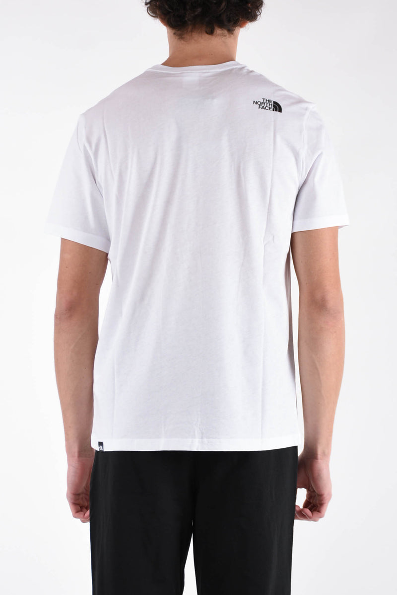THE NORTH FACE T-shirt fine in cotone