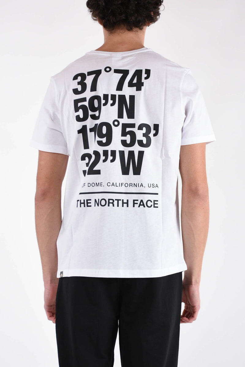 THE NORTH FACE T-shirt coordinates in cotone