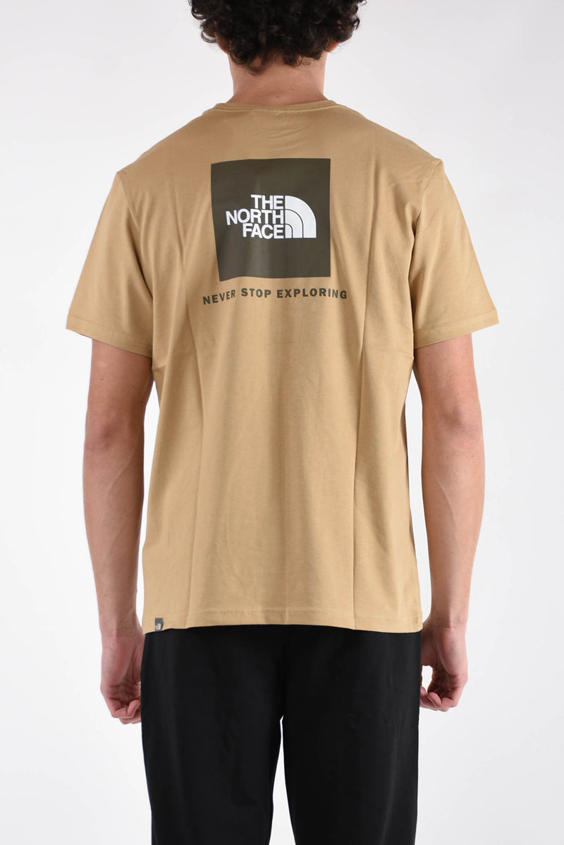 THE NORTH FACE T-shirt redbox in cotone