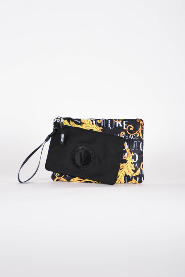 VERSACE JEANS COUTURE Pochette stampa barocca