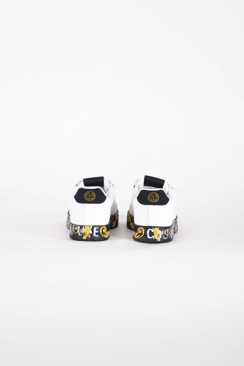 VERSACE JEANS COUTURE Sneakers con stampa in pelle