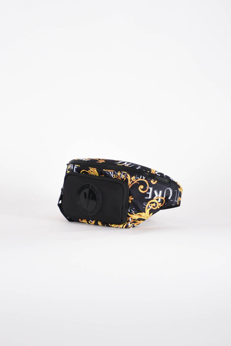 VERSACE JEANS COUTURE Marsupio stampa barocca