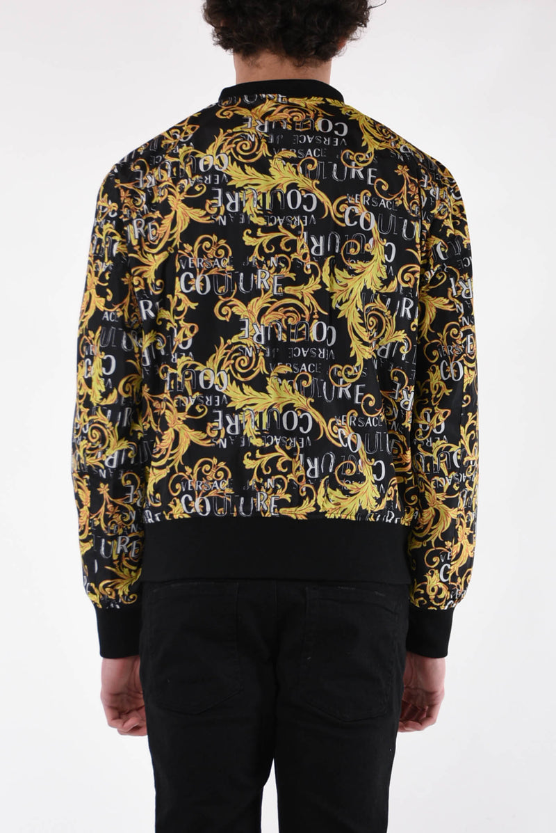 VERSACE JEANS COUTURE Giubbino stampa barocca