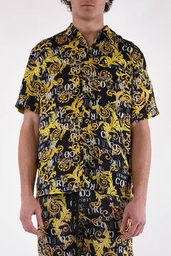 VERSACE JEANS COUTURE Camicia stampa barocca