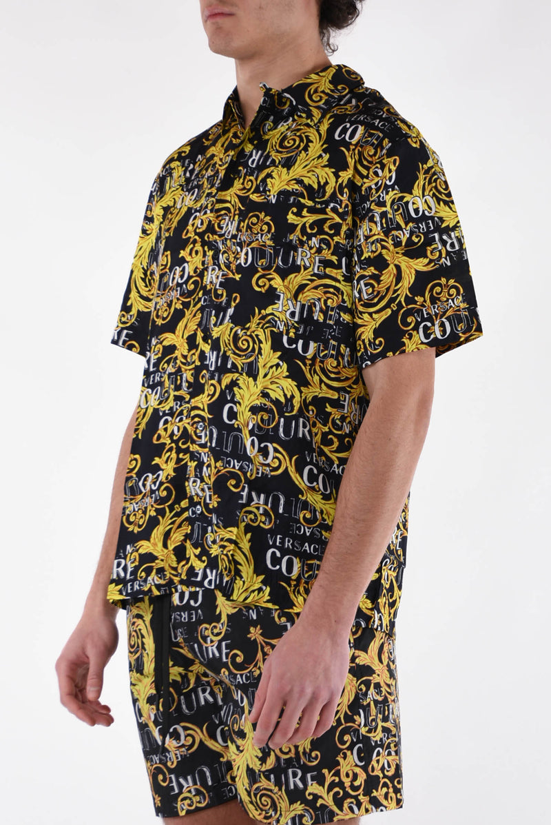 VERSACE JEANS COUTURE Camicia stampa barocca