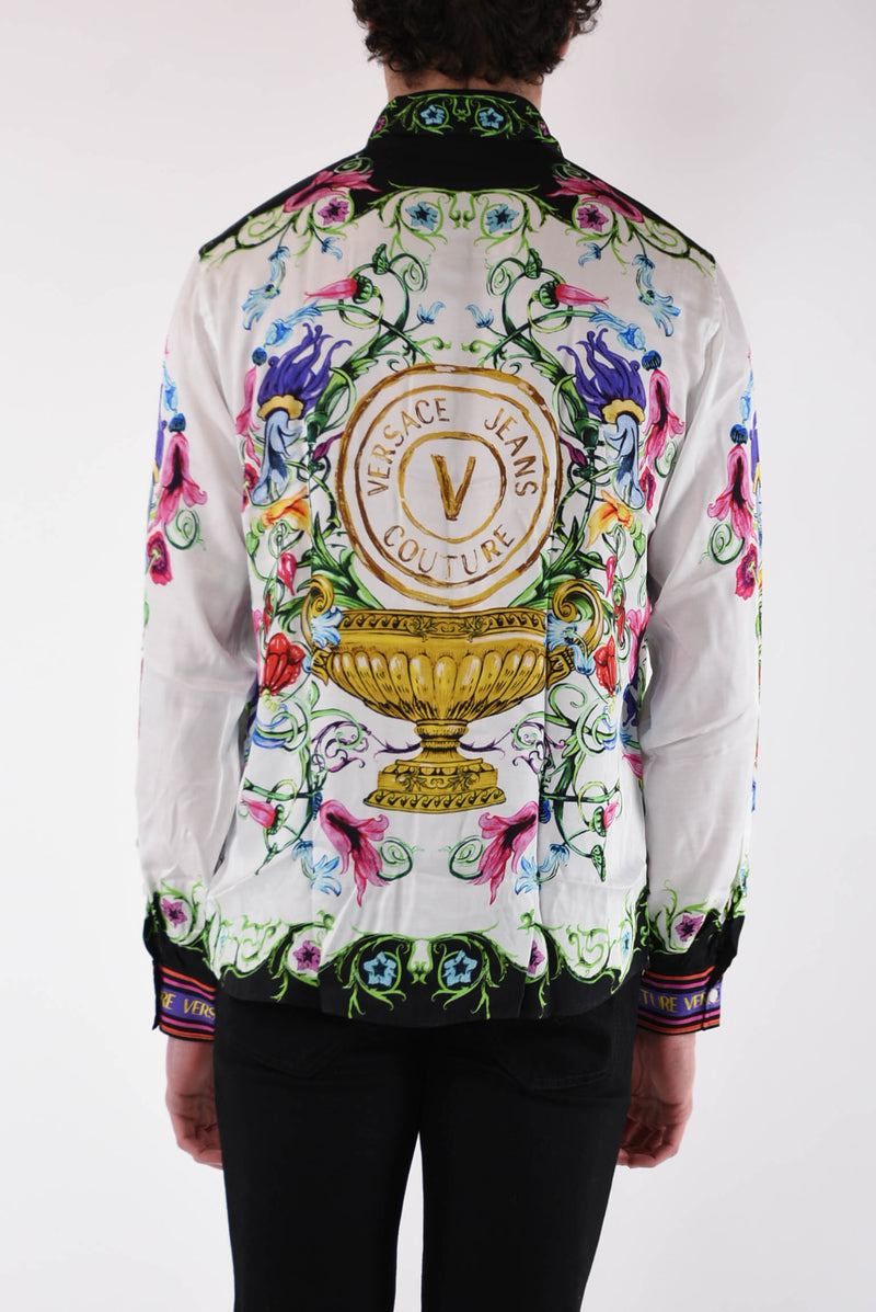 VERSACE JEANS COUTURE Camicia stampa floreale