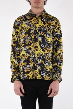 VERSACE JEANS COUTURE Camicia stampa barocca