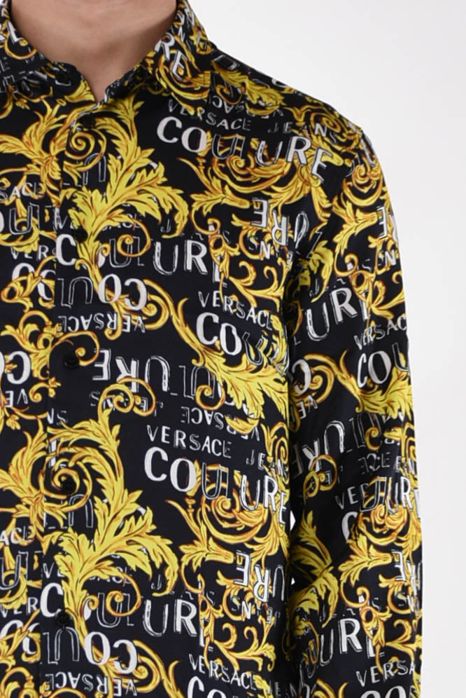 VERSACE JEANS COUTURE Camicia stampa barocca