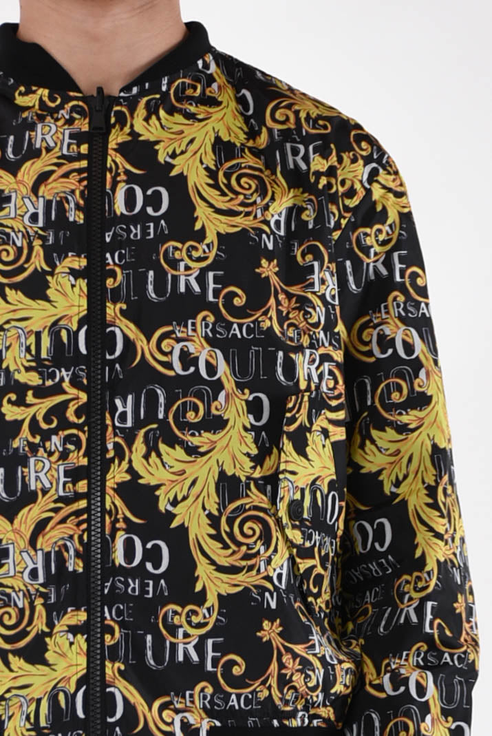 VERSACE JEANS COUTURE Giubbino stampa barocca