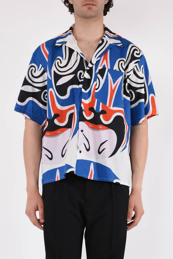 ACT N 1 Camicia fantasia in cotone