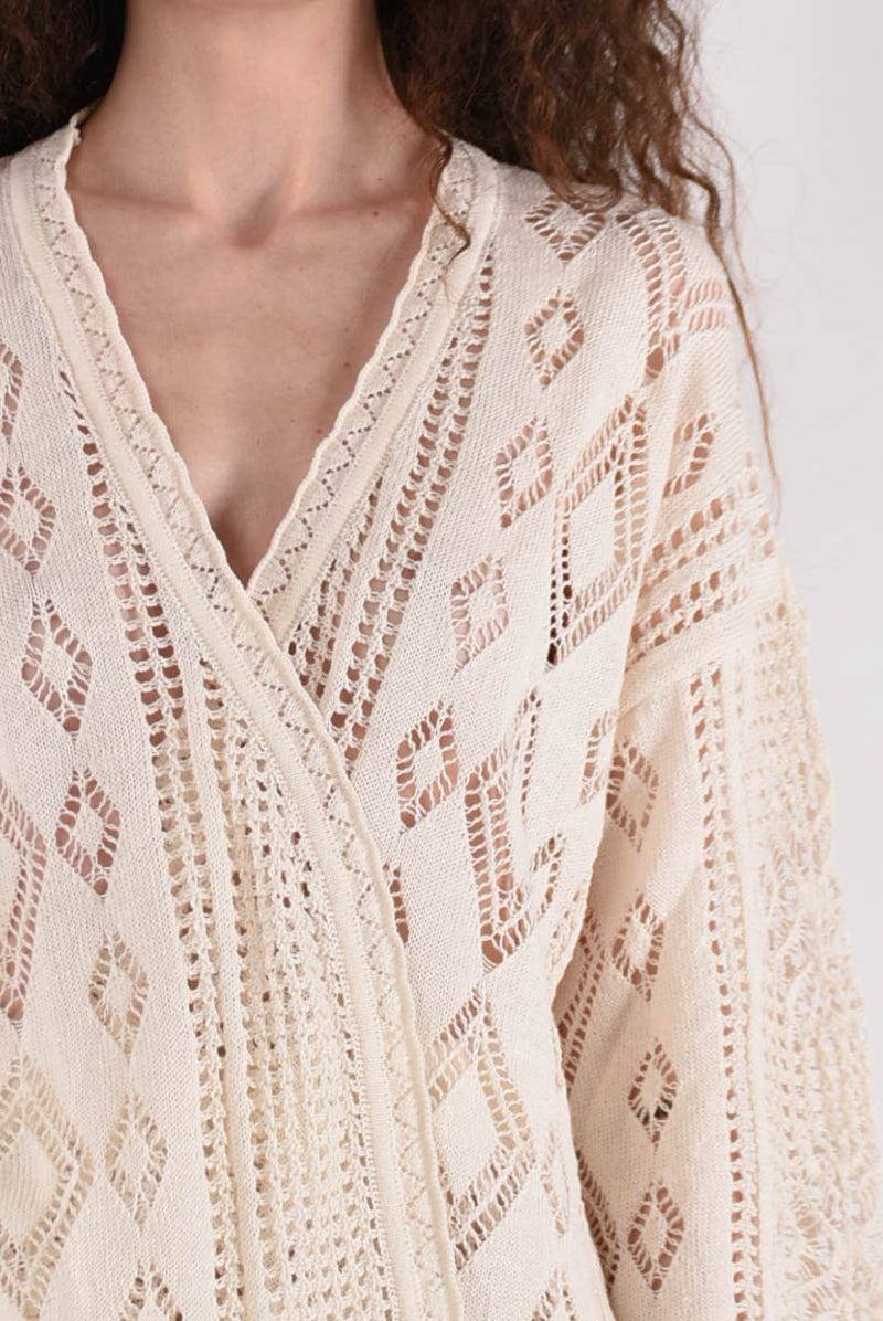 AKEP kimono in maglia