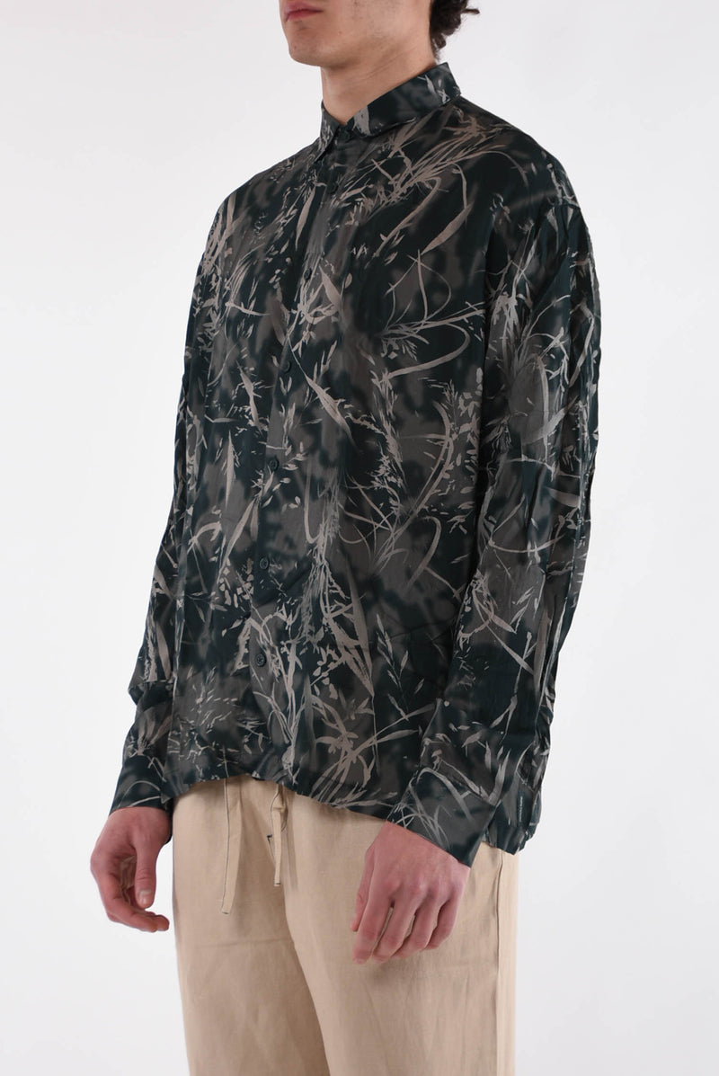 ARMANI EXCHANGE Camicia fantasia in viscosa
