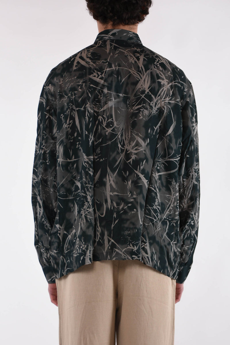ARMANI EXCHANGE Camicia fantasia in viscosa