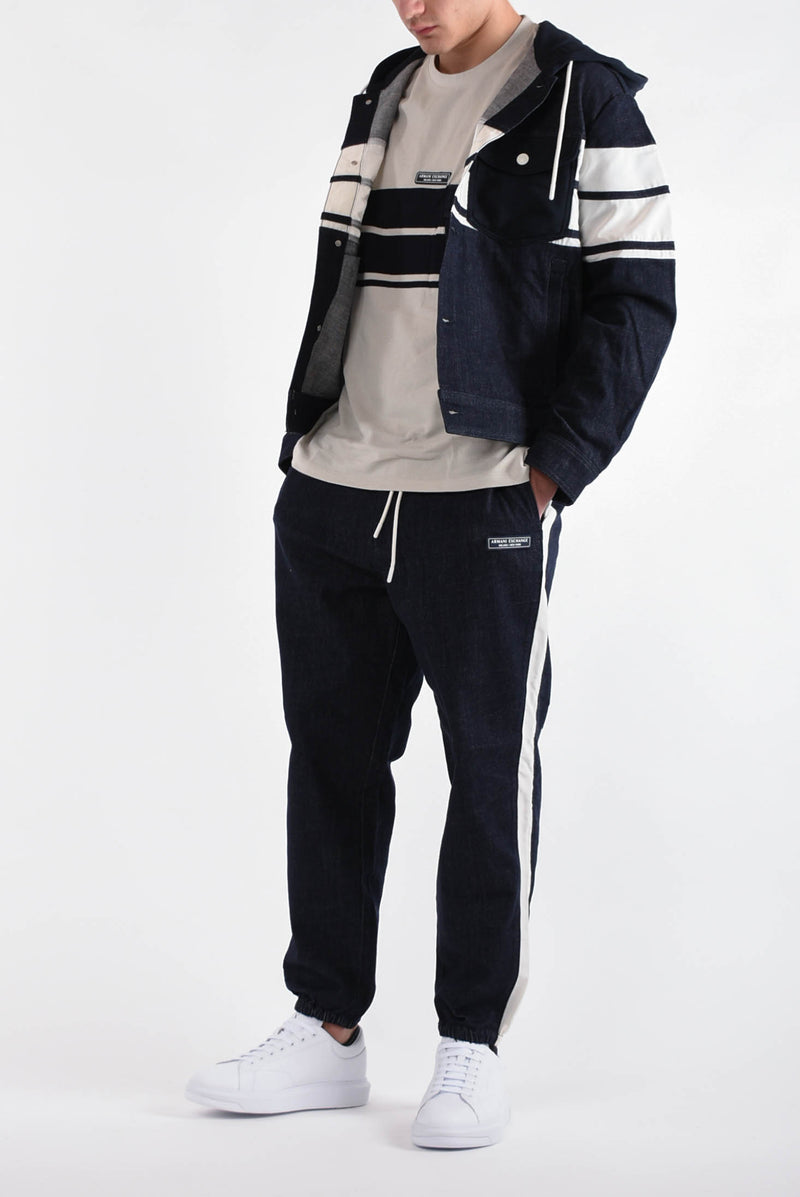 ARMANI EXCHANGE Pantaloni jogger in denim