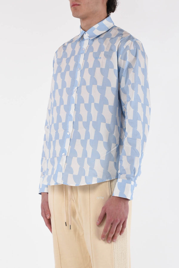 ARTE Camicia fantasia in viscosa