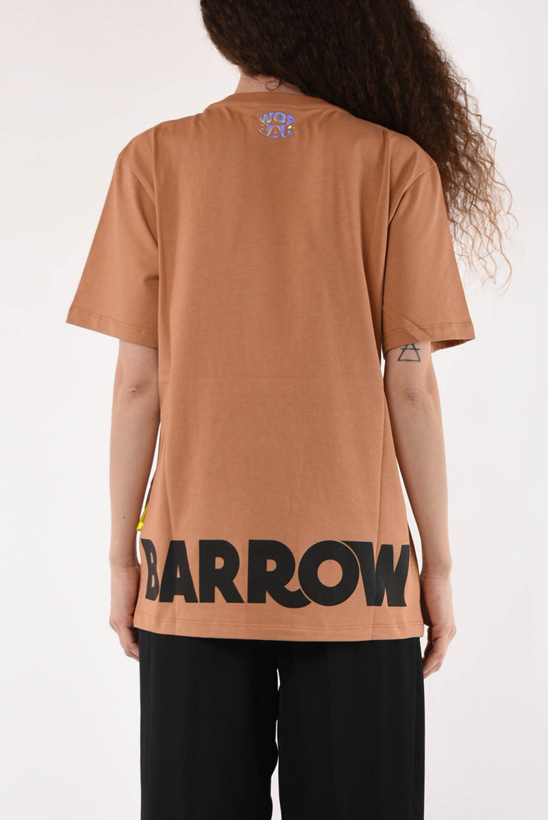 BARROW t-shirt con stampa