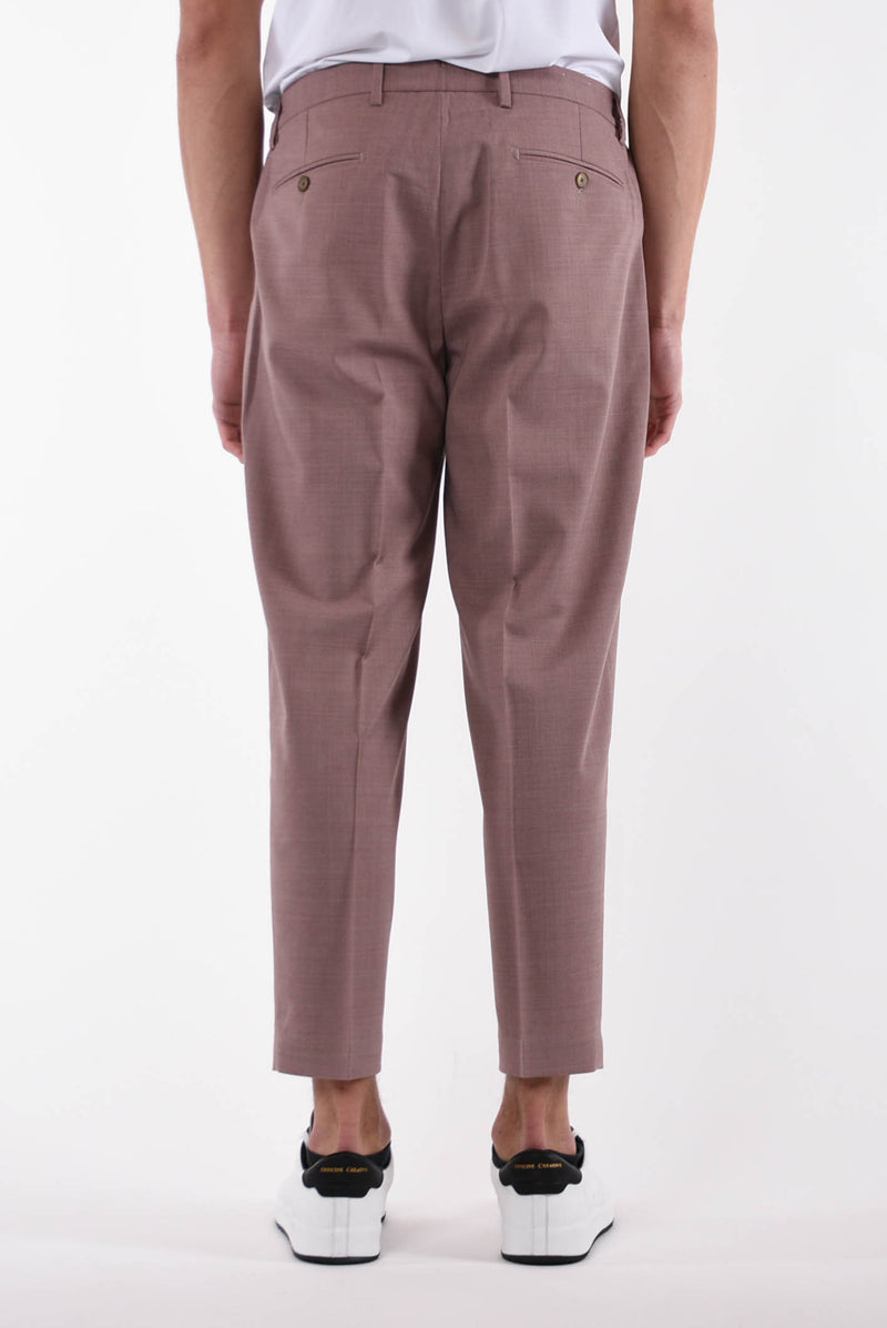 BRIGLIA 1949 Pantaloni portobello in fresco lana