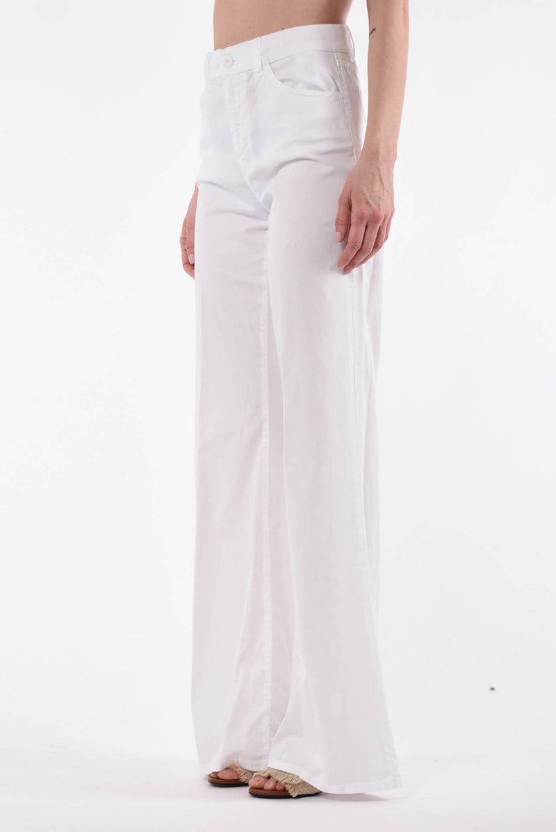 DONDUP pantaloni a zampa modello amber