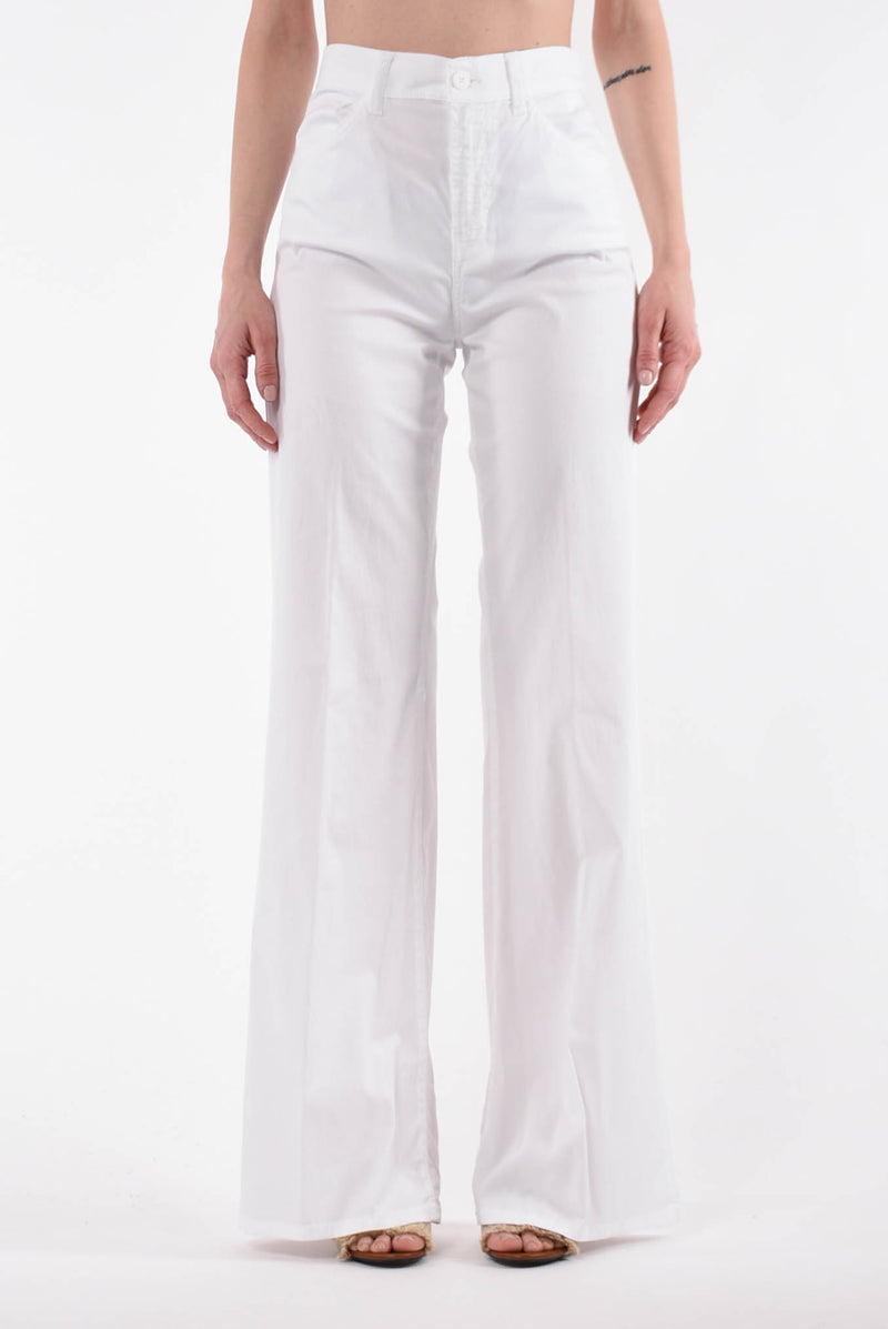DONDUP pantaloni a zampa modello amber