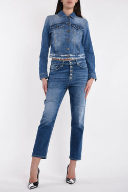 DONDUP giubbino slim in denim