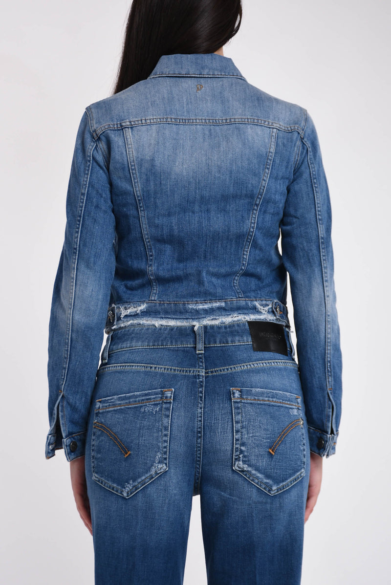DONDUP giubbino slim in denim