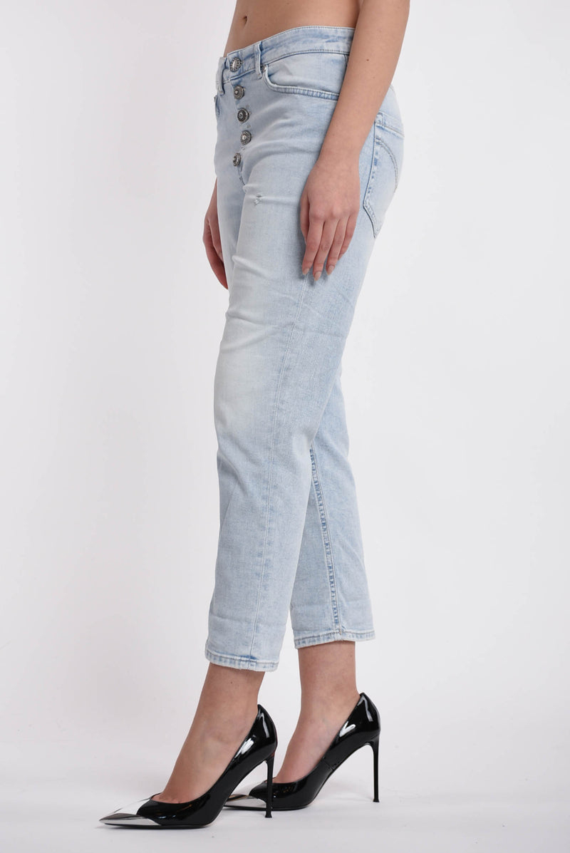 DONDUP jeans boyfriend modello koons gioiello
