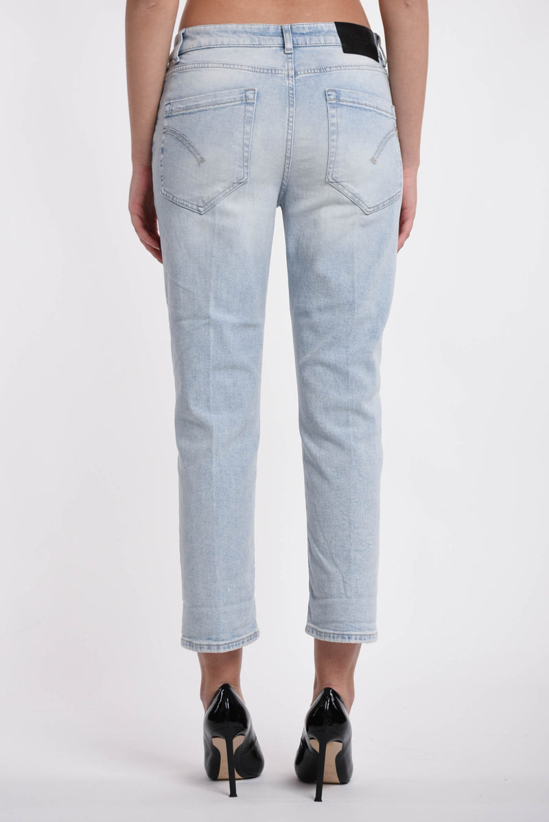 DONDUP jeans boyfriend modello koons gioiello