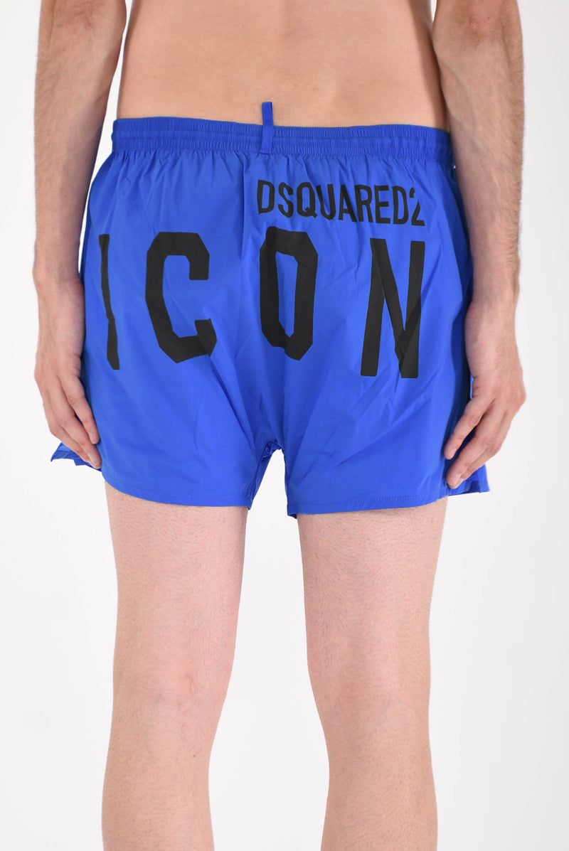 DSQUARED2 Printed midi boxer costume