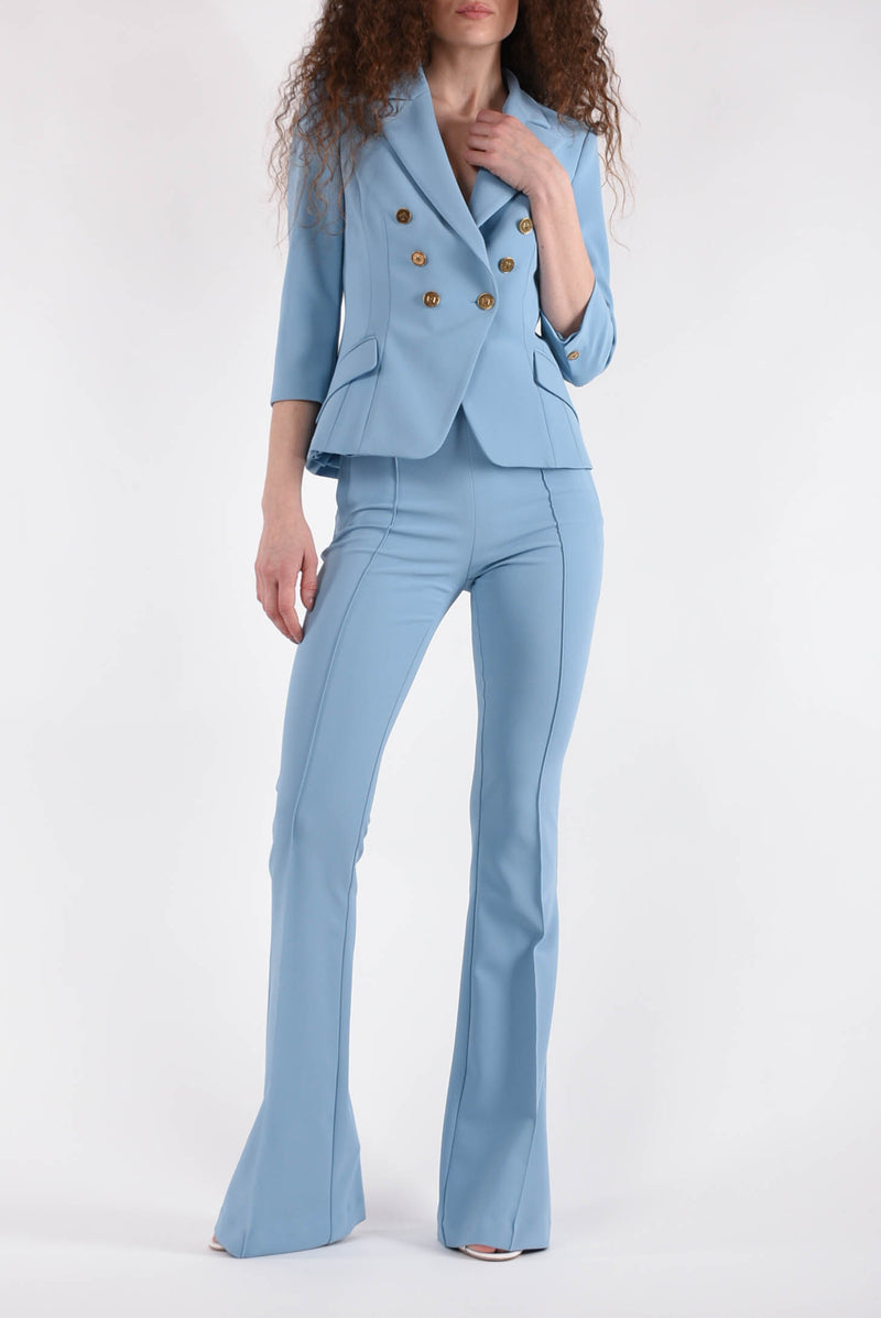 ELISABETTA FRANCHI pantaloni a palazzo