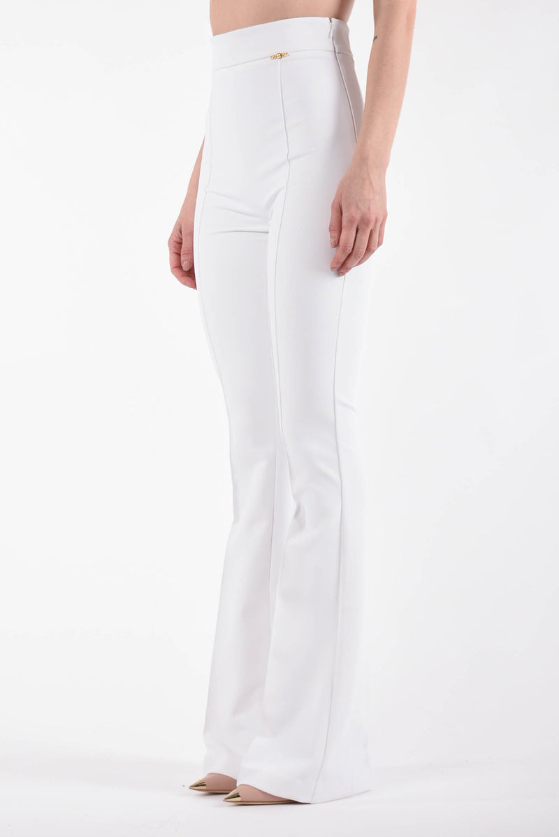 ELISABETTA FRANCHI pantaloni a zampa