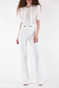 ELISABETTA FRANCHI pantaloni a zampa