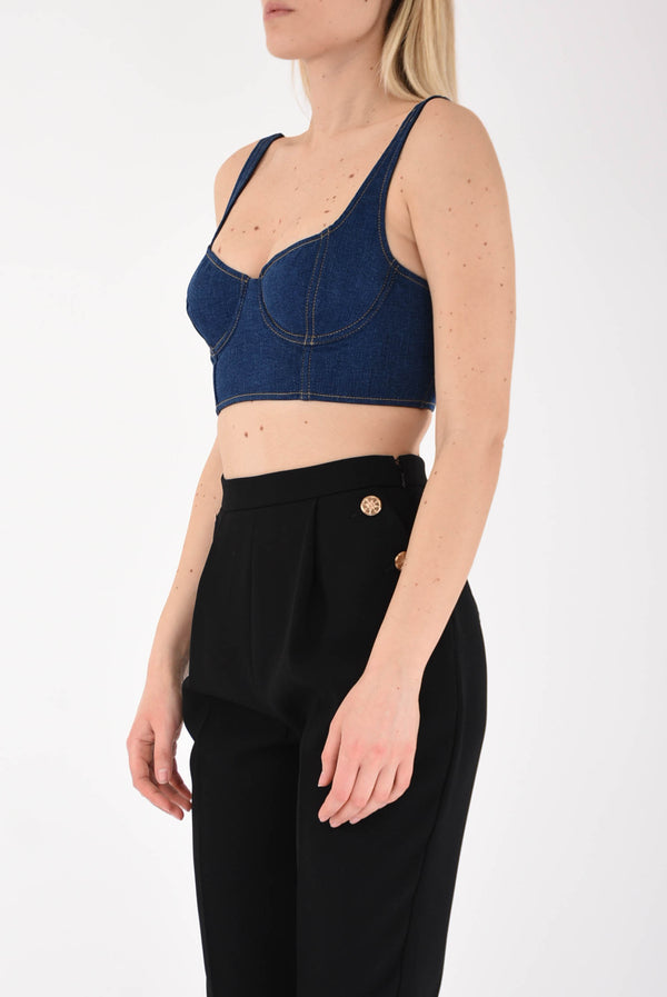 ELISABETTA FRANCHI crop top