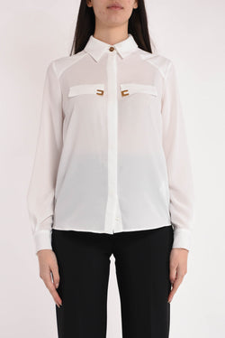 ELISABETTA FRANCHI camicia in georgette