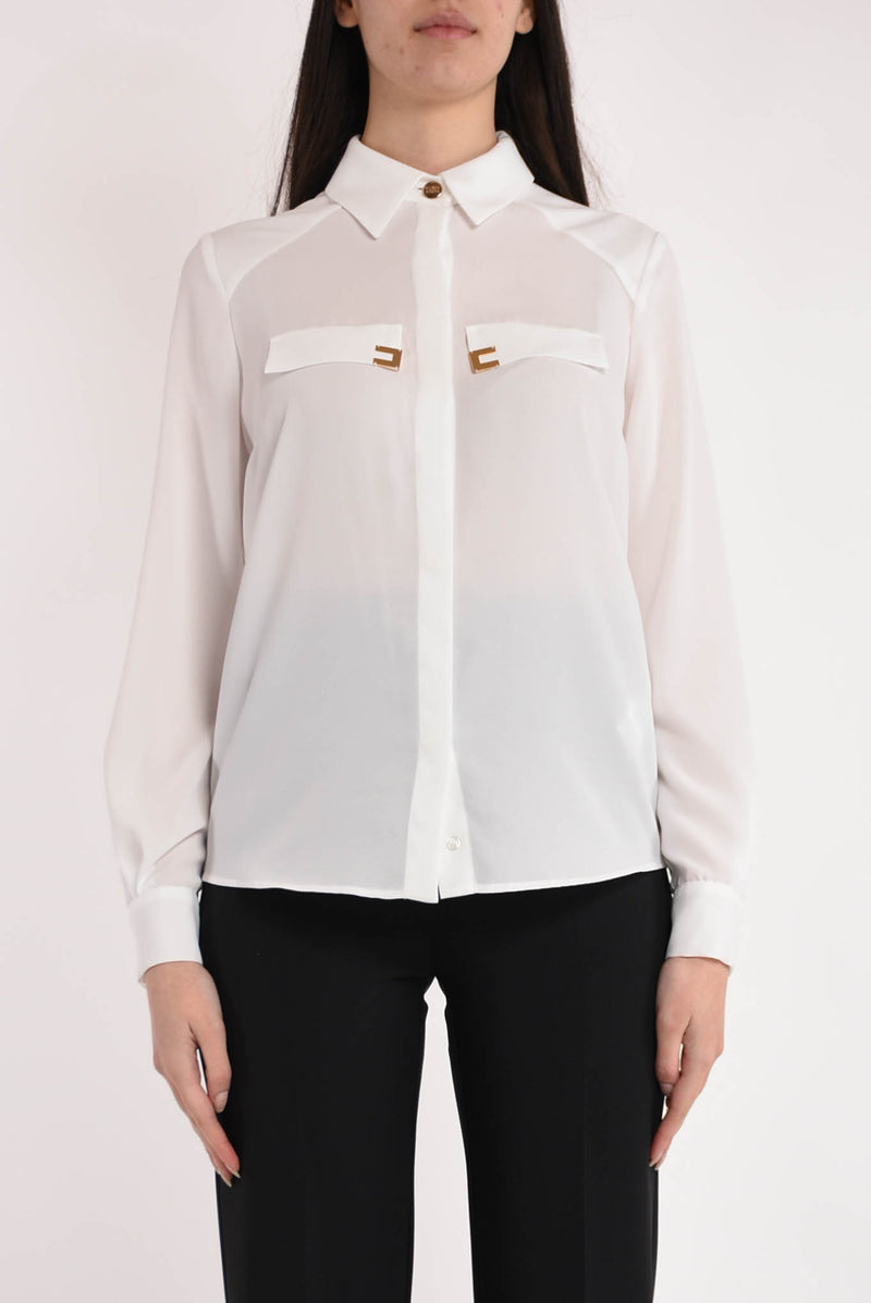 ELISABETTA FRANCHI camicia in georgette