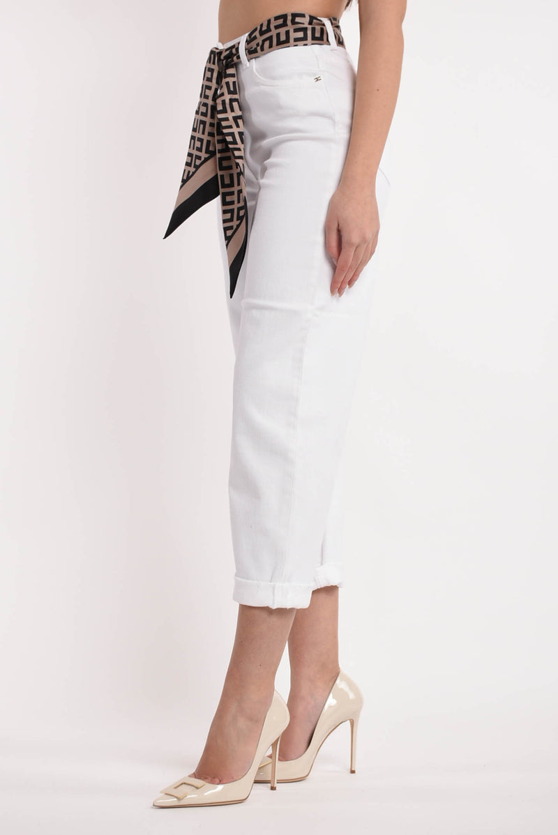 ELISABETTA FRANCHI jeans a vita alta