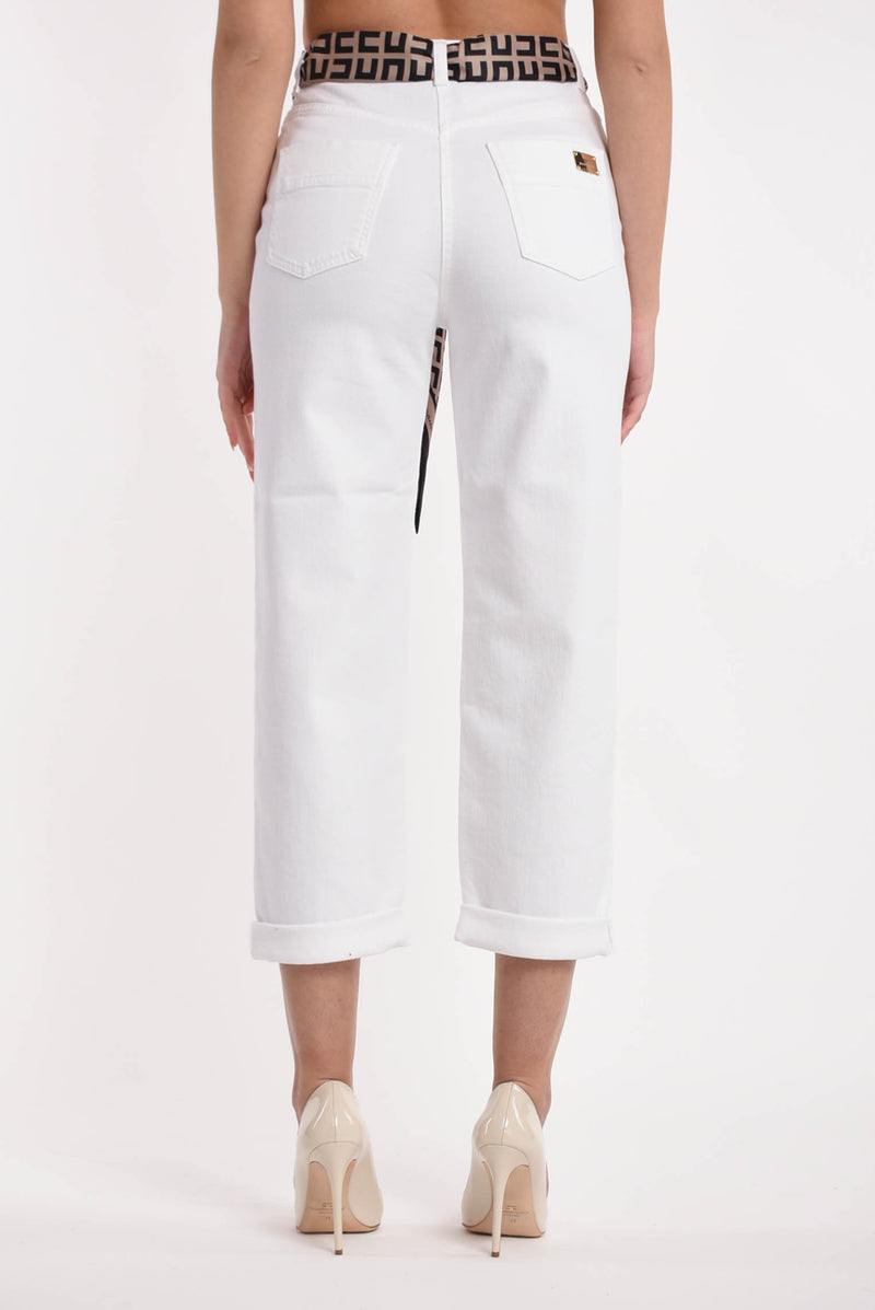 ELISABETTA FRANCHI jeans a vita alta