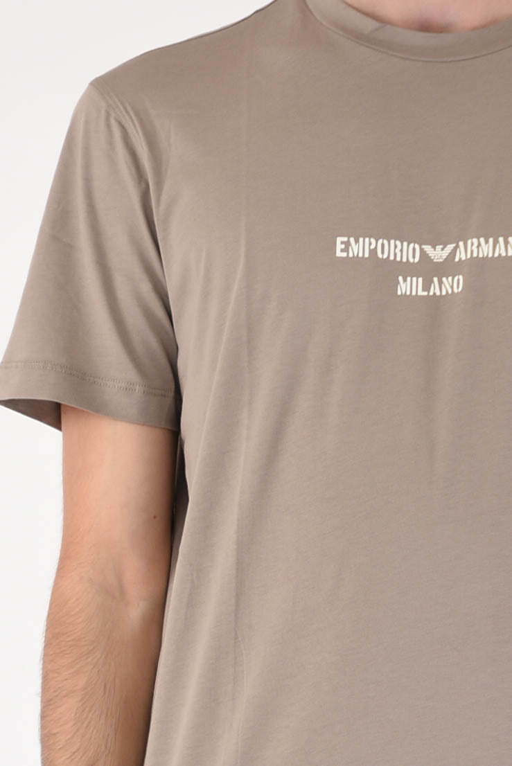 EMPORIO ARMANI T-shirt with cotton logo