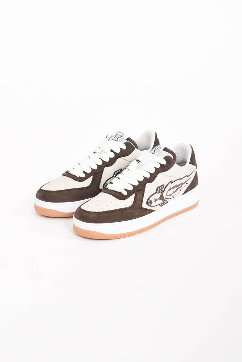 ENTERPRISE JAPAN Rocket sneakers in leather and nubuck