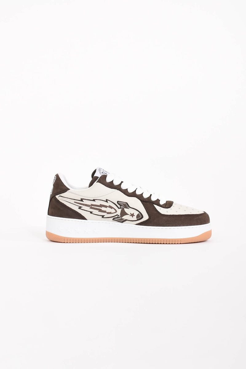 ENTERPRISE JAPAN Rocket sneakers in leather and nubuck