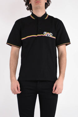 GCDS Polo waved logo