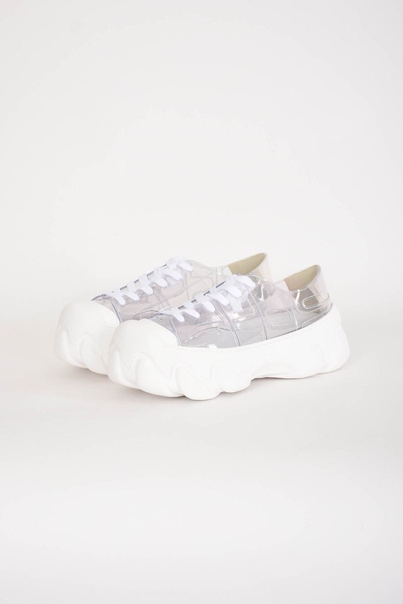 GCDS sneakers transparent chunky ibex