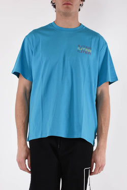 IUTER T-shirt spine skulls in cotone