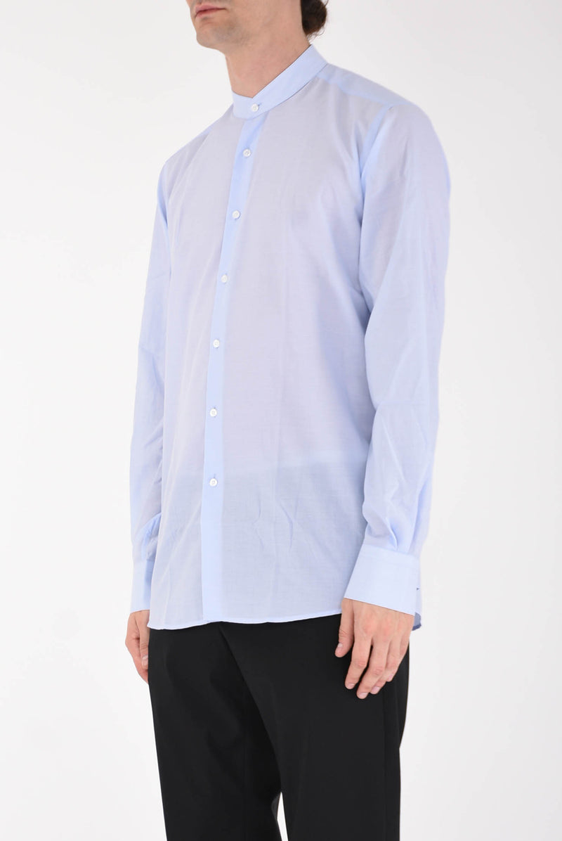 KARL LAGERFELD Camicia coreana in cotone