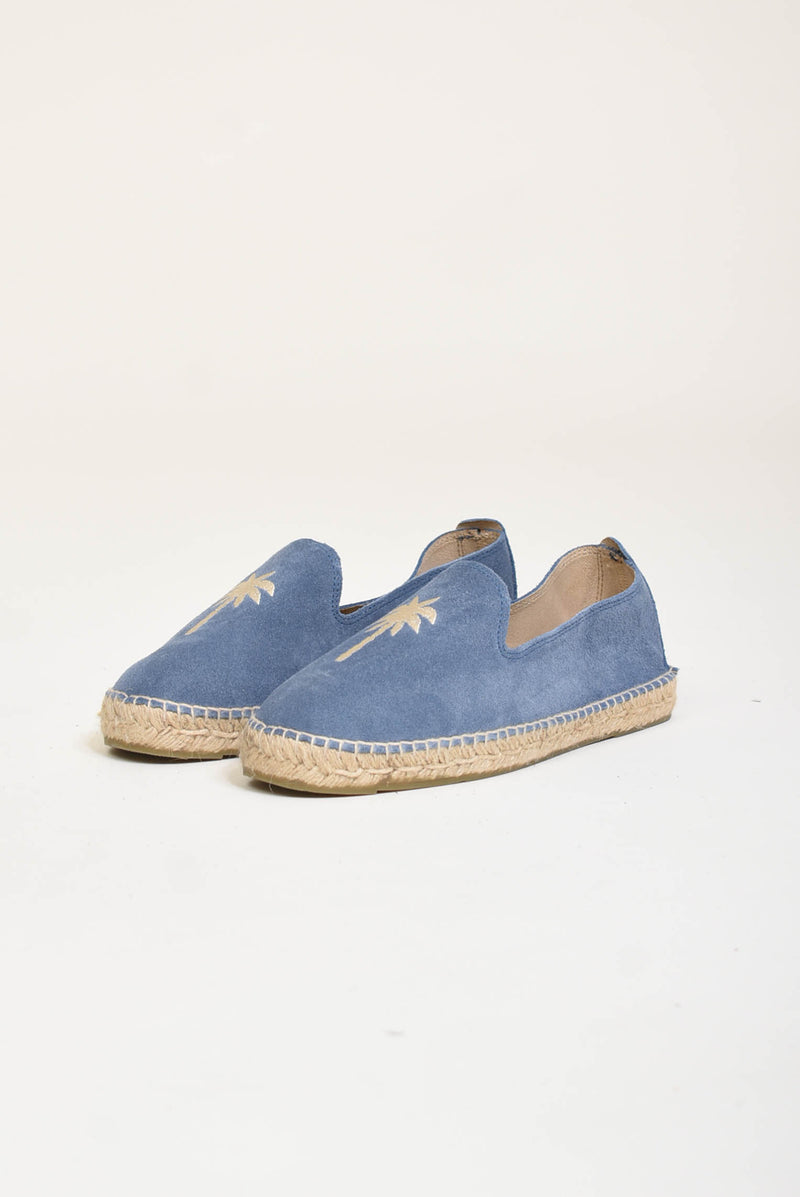 MANEBI Palm springs espadrilles in denim